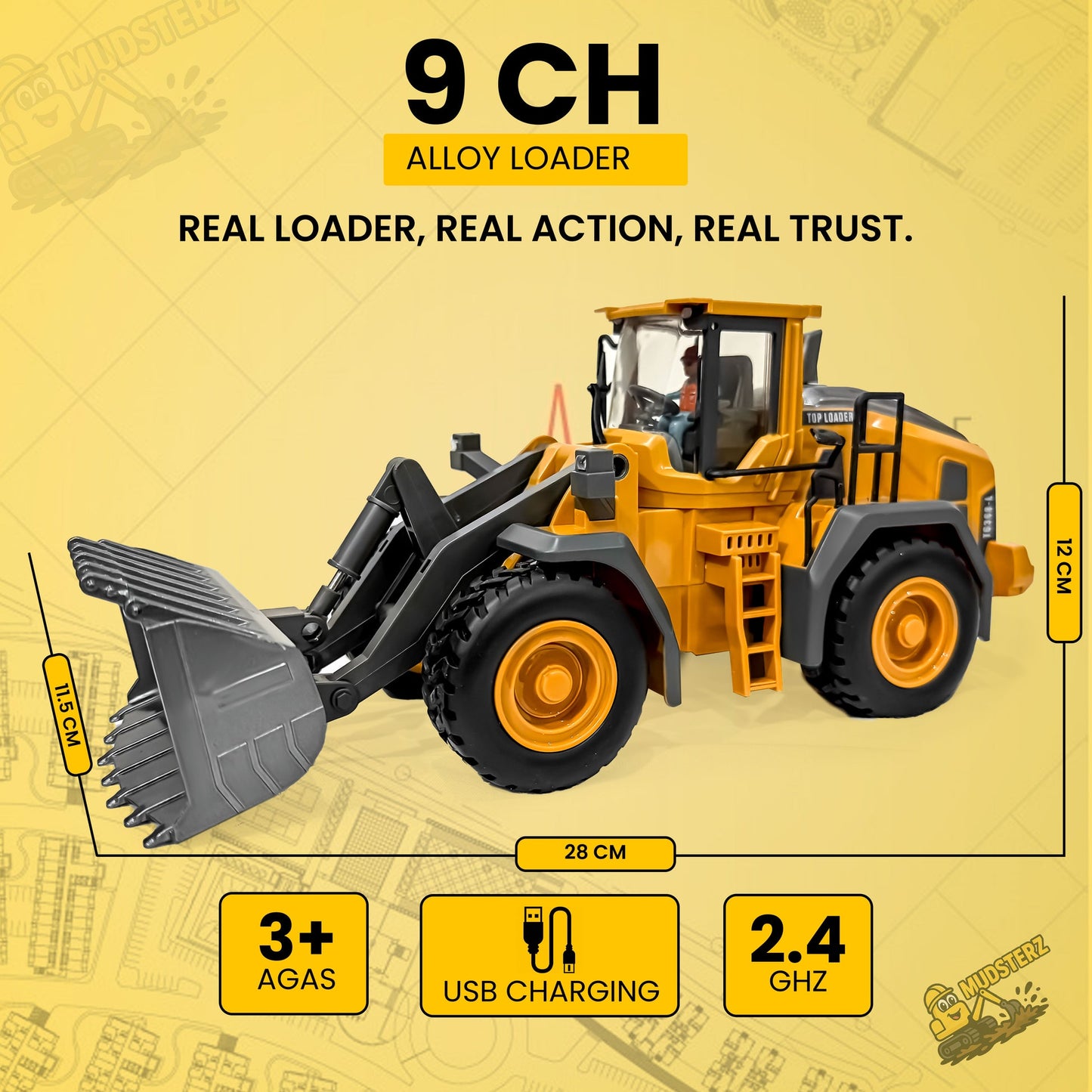 Mudsterz™ | Command the Site. Conquer the Dirt.