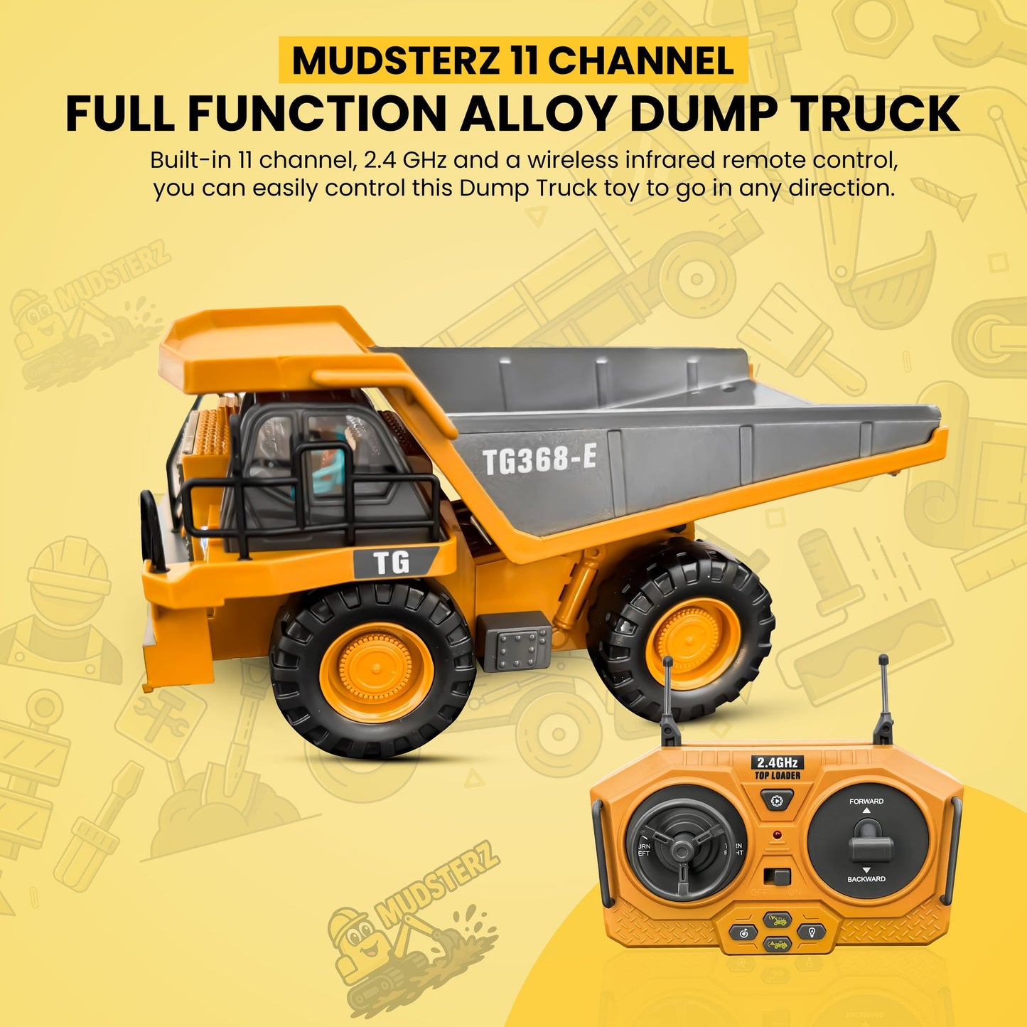 Mudsterz™ | Command the Site. Conquer the Dirt.