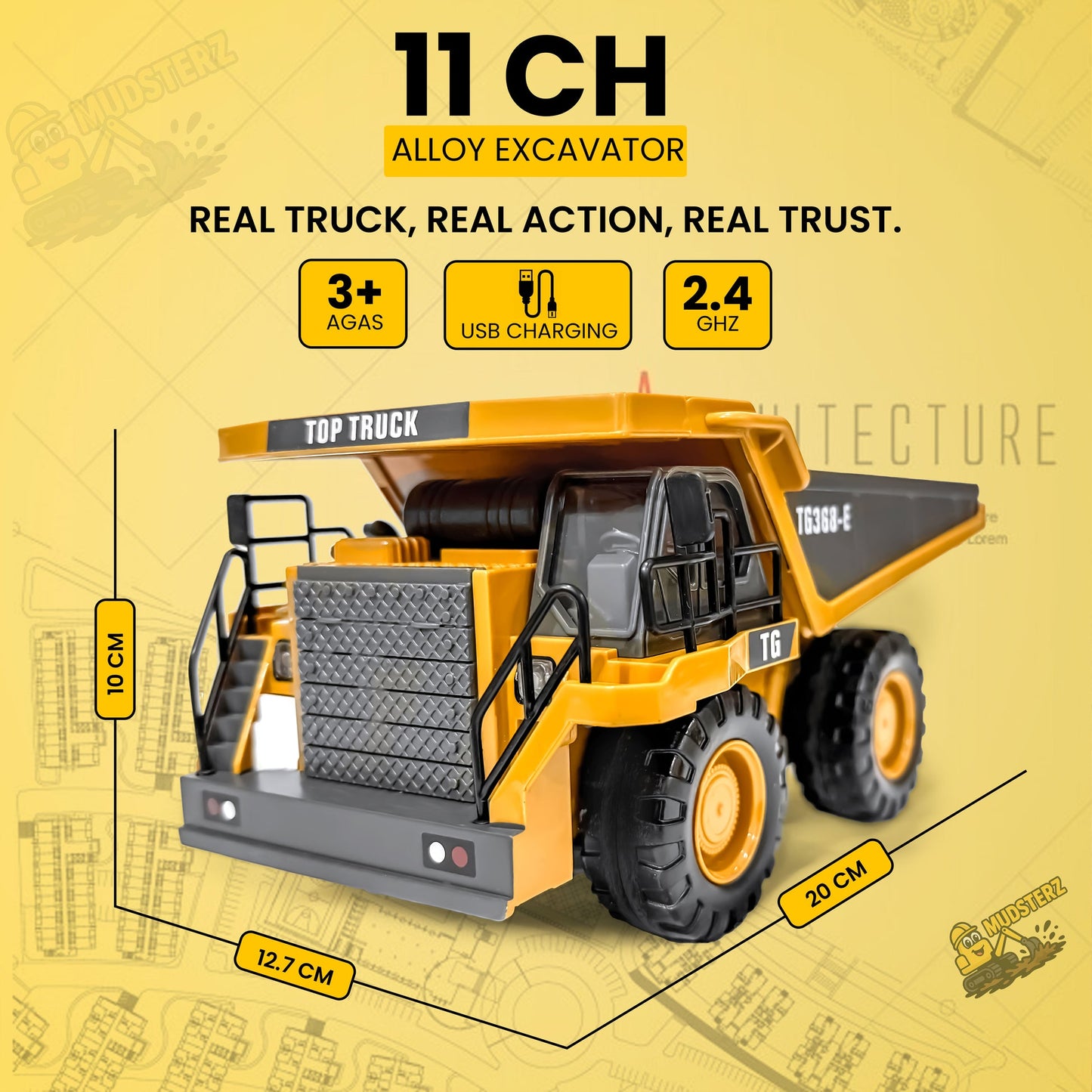 Mudsterz™ | Command the Site. Conquer the Dirt.